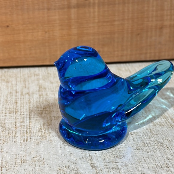 Vintage - 1987 Leo Ward Blue Bird of Happiness - Terra Studios - Picture 5 of 11